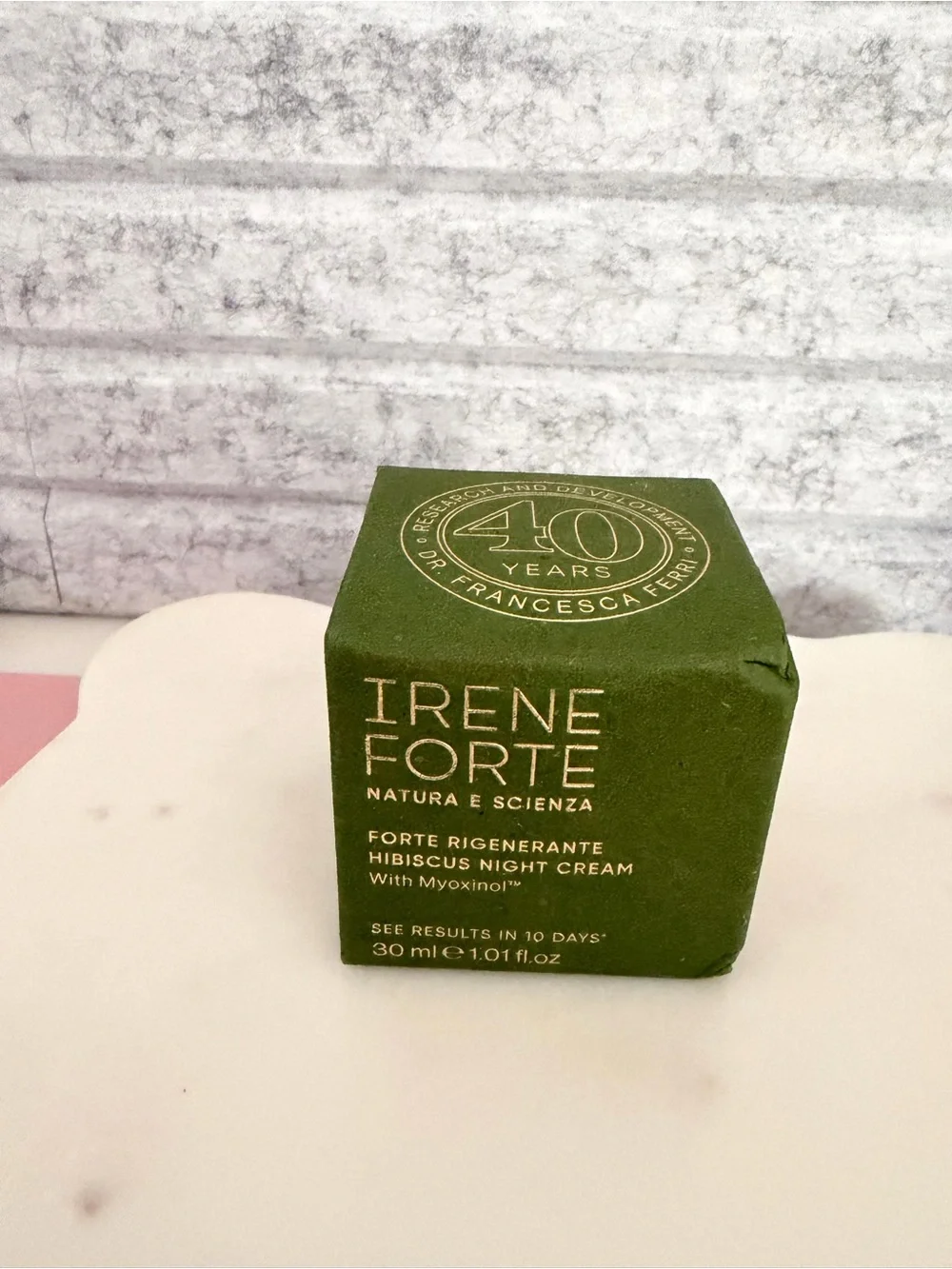IRENE FORTE Hibiscus Night Cream With Myoxinol, 30ML- NWT